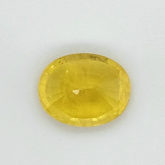 Yellow Sapphire (Pukhraj) 7.43 Ct Best Quality Yellow Sapphire (Pukhraj) 7.43 Ct Best Quality